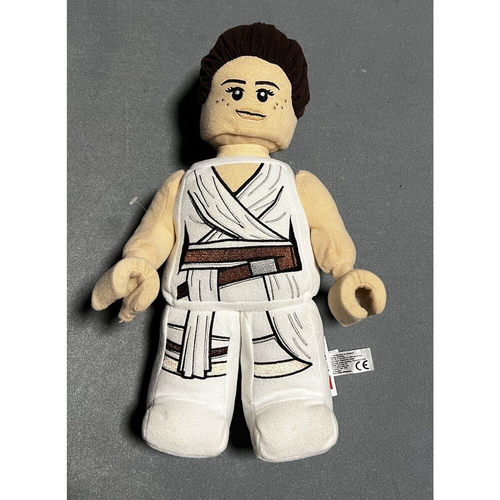 Star Wars Lego Princess Leia Plush 14" Hard To Find Rare Doll 2016 EUC